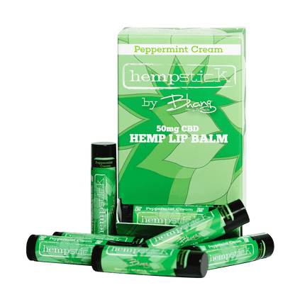 CBD Lip Balm peppermint cream uk hemp oil