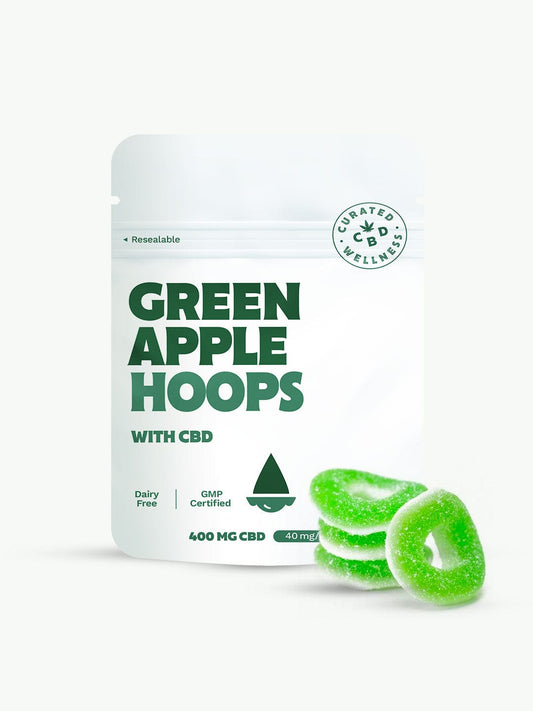 Green Apple Hoops with CBD