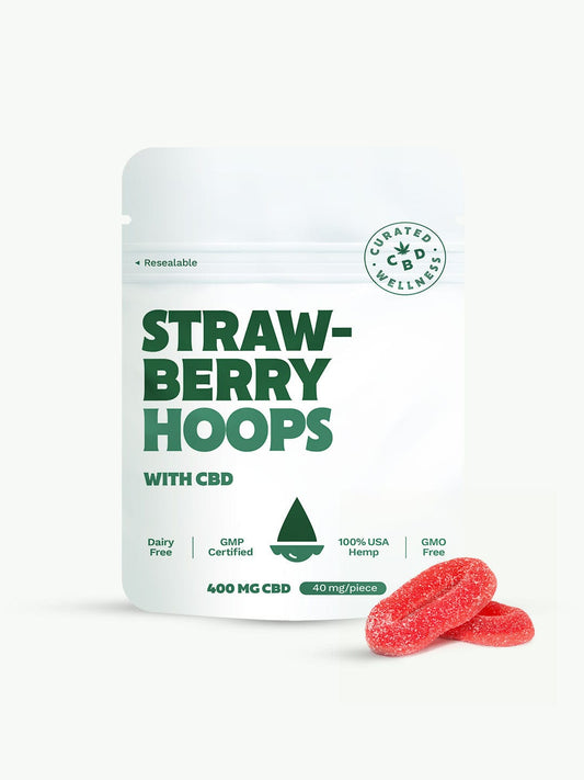 Strawberry Hoops with CBD