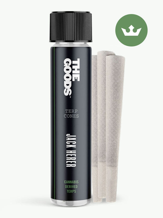 Jack Herer Terpene Infused Pre-Rolled Cone | 3 Pack