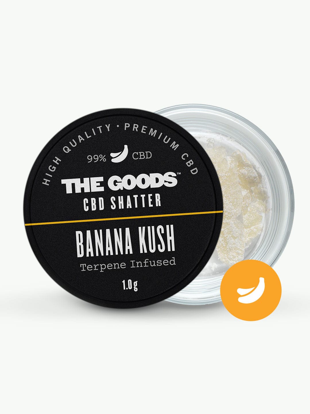 BANANA KUSH CBD ISOLATE SHATTER UK