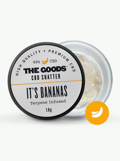 IT'S BANANAS CBD ISOLATE SHATTER UK