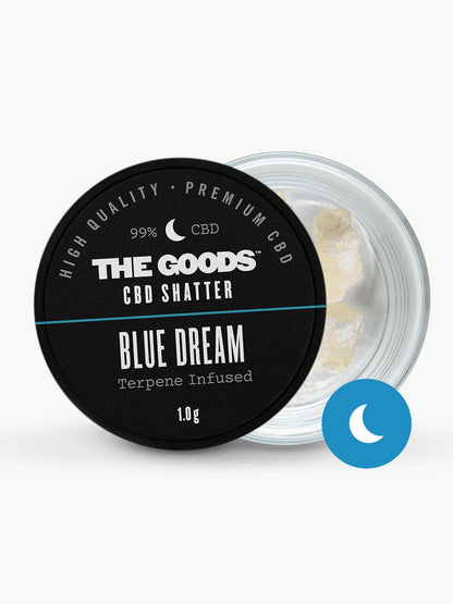 BLUE DREAM CBD ISOLATE SHATTER UK