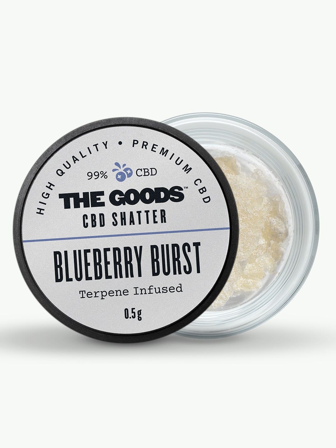 BLUEBERRY BURST CBD ISOLATE SHATTER UK