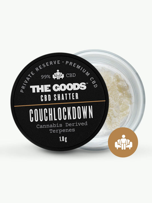 COUCHLOCKDOWN CBD ISOLATE SHATTER UK