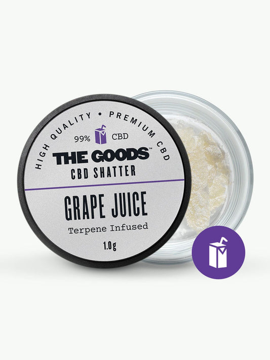 GRAPE JUICE CBD ISOLATE SHATTER UK