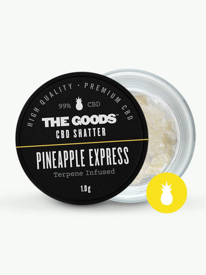 PINEAPPLE EXPRESS CBD ISOLATE SHATTER UK