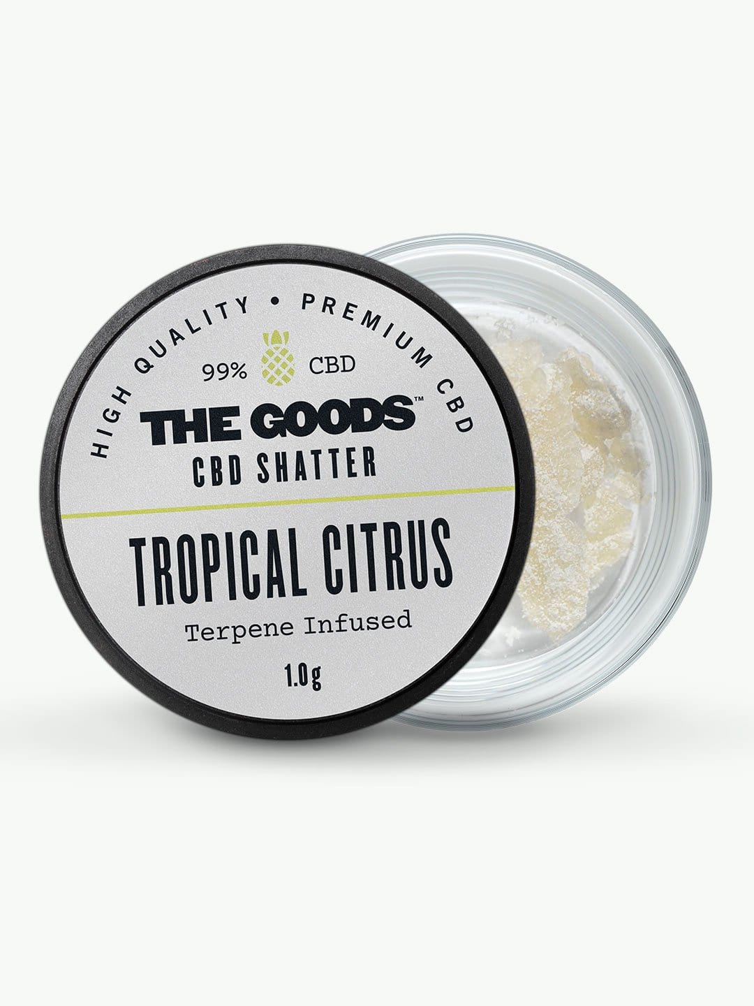 TROPICAL CITRUS CBD ISOLATE SHATTER UK