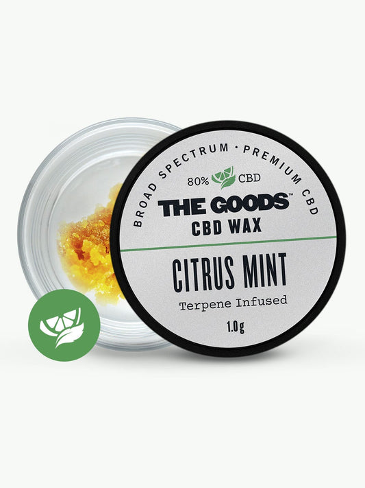 CITRUS MINT CBD WAX CRUMBLE UK