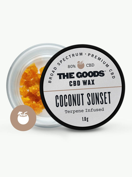 COCONUT SUNSET CBD WAX