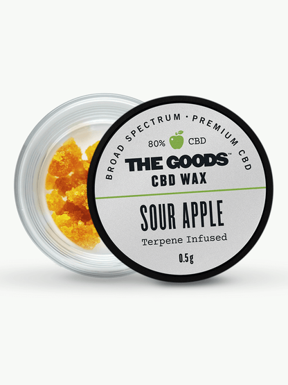 SOUR APPLE CBD WAX CRUMBLE UK