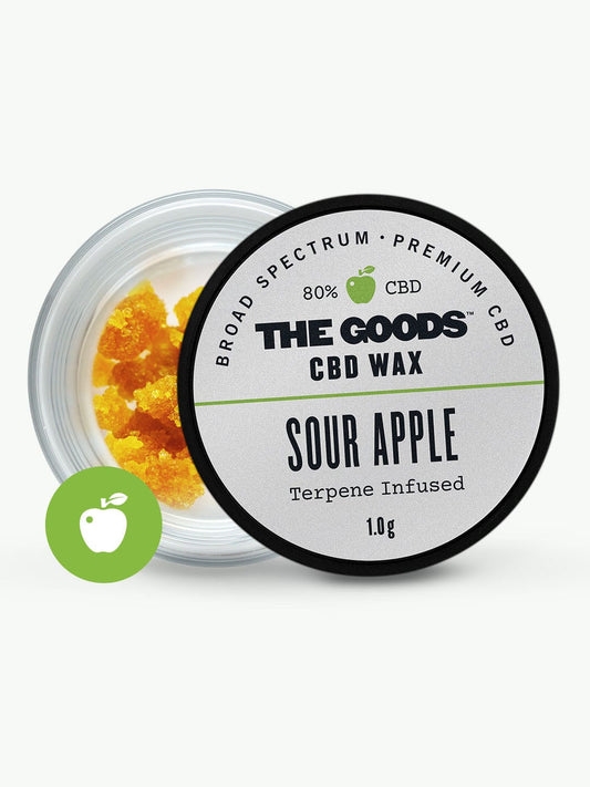 SOUR APPLE CBD WAX CRUMBLE UK