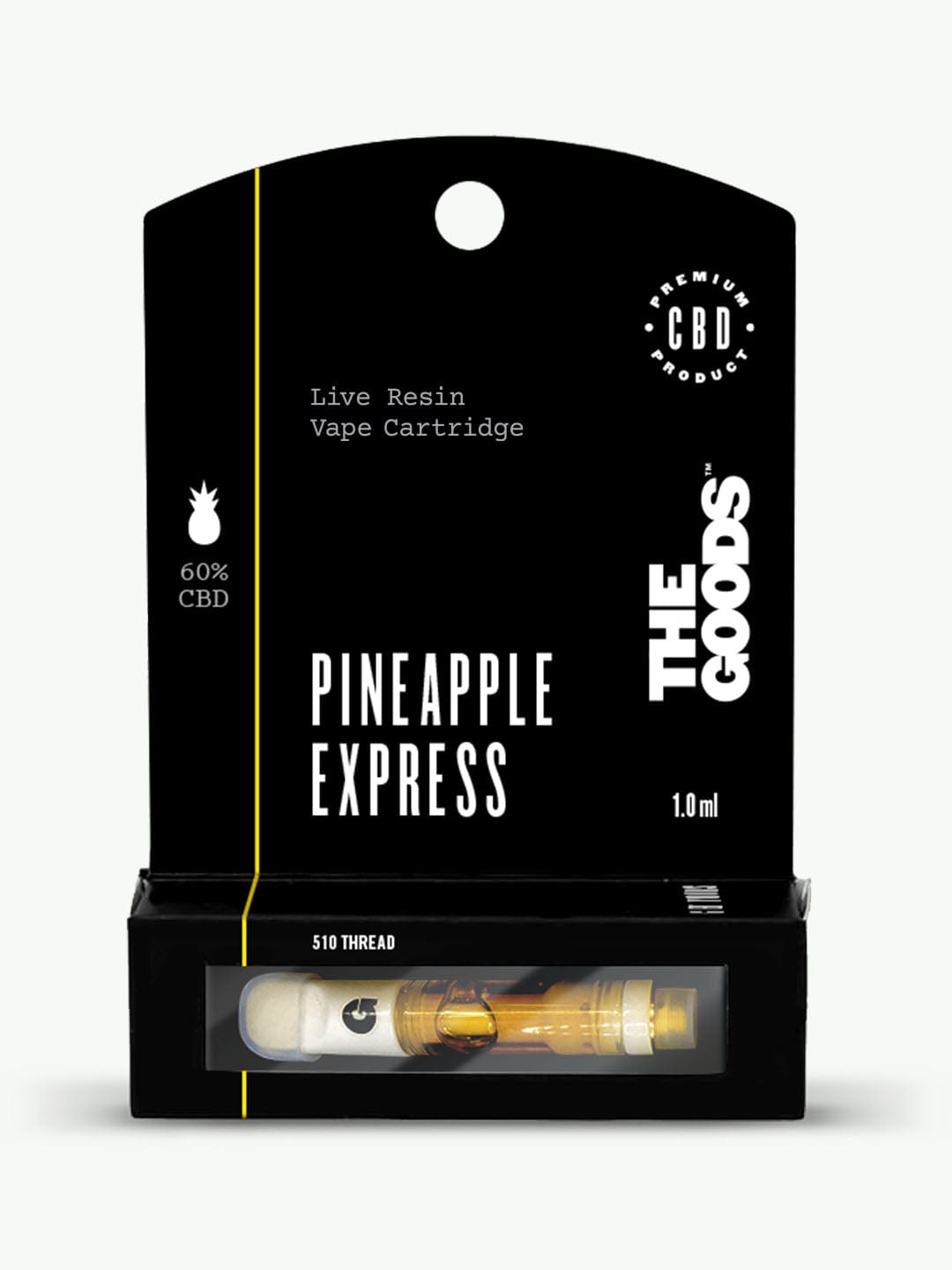 Pineapple Express Live Resin 510 Cartridge 60% CBD 1.0ml